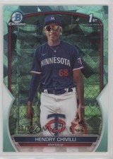 2023 Bowman Chrome Sapphire Prospects Aqua 36/99 Hendry Chivilli #BCP-236 9hx