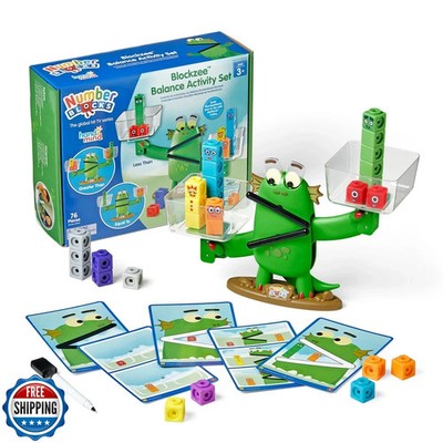 hand2mind Numberblocks Blockzee Balance Activity Set, ﻿61 MathLin