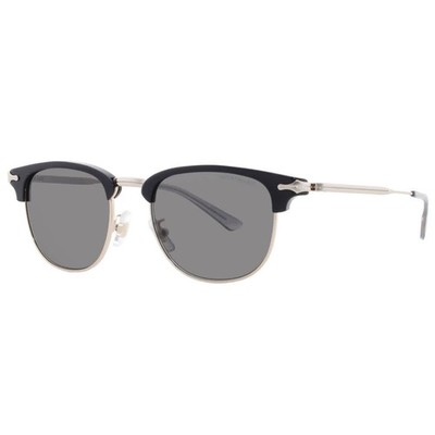 Montblanc Grey Square Men's Sunglasses MB0364S 001 49 MB0364S 001 49