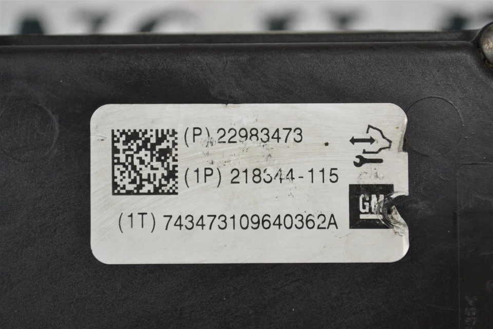 22983473 Chevrolet Impala 12-16 ABS Antilock Brake Pump Control Module 6H1 938 - Image 4 of 4