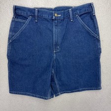 Carhartt Original Fit Denim Work Shorts Mens 36 B28 DST Darkstone NWT NOS