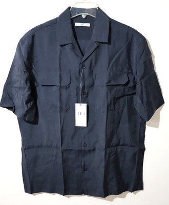 MANGO MNG Men`s MER Lightweight Modal Short Sleeve Shirt size M