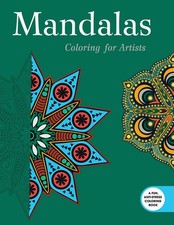 Mandalas: Coloring for Artists Creative Stress Relieving Adult Coloring Boo...