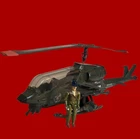1983 GI Joe Dragonfly Helicopter Complete Wild Bill Tight Joints Great Condition