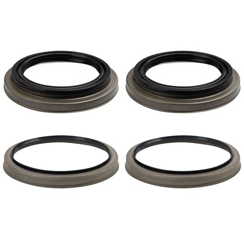 TRQ Front Wheel Seal Set (2 Pieces) For 96-02 4Runner, 01-07 Sequoia, 95-04 Tacoma, 00-06 Tundra
