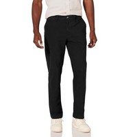 Herren Stretch-Chinohose Slim Fit Schwarz 36W/30L Amazon Essentials
