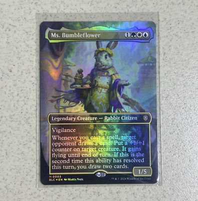 Ms. Bumbleflower (FOIL Borderless) - Commander: Bloomburrow (BLC) MTG