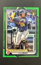 2024 Bowman Draft - Juan Baez #BD-150 Green /99 (RC)