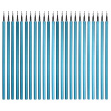 24Pack 0.5mm Gel Pen Refills for Coloring, Medium Point Pens Refills, Sky Blue