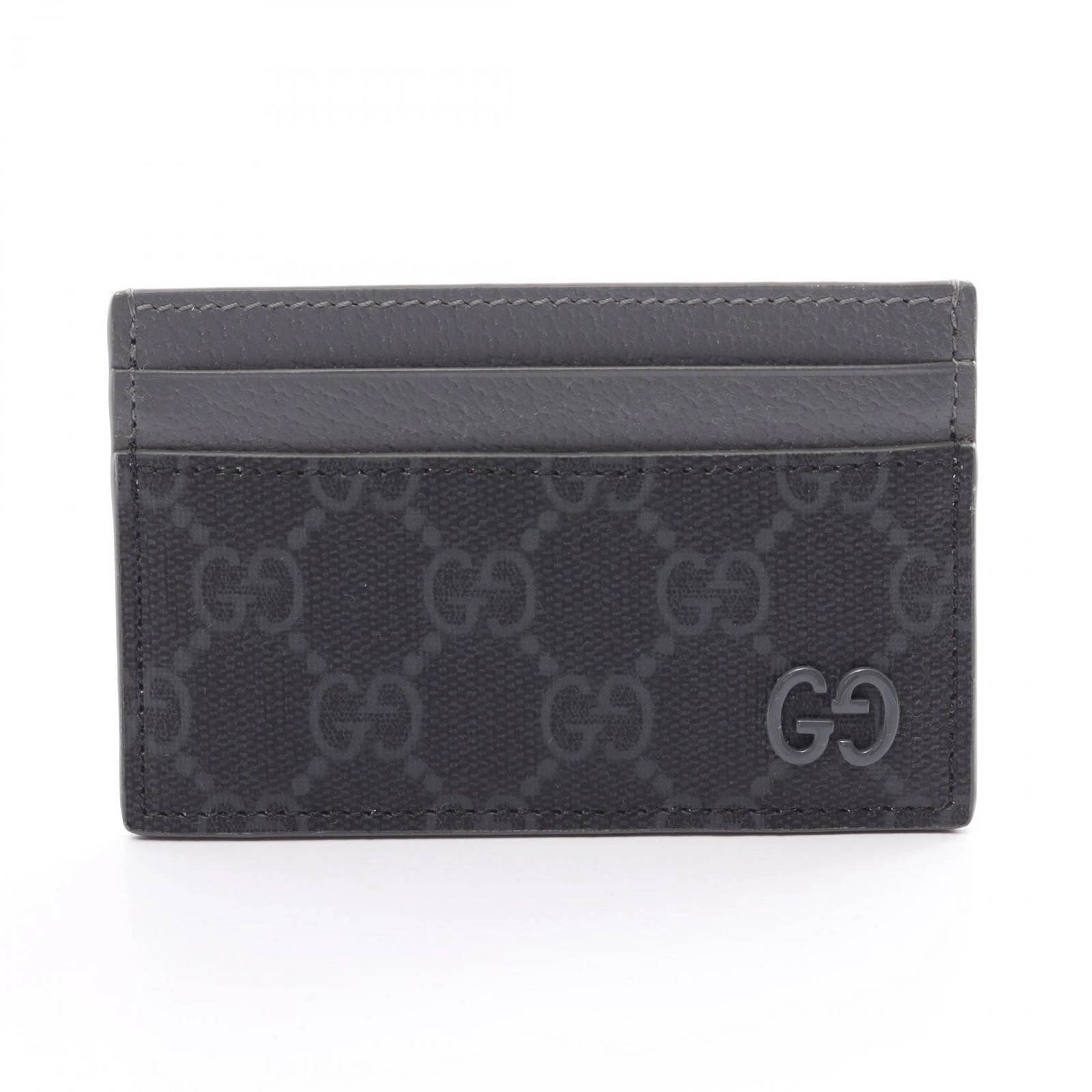 3X Points Gucci Gg Supreme Étui à Cartes Accessoires PVC Toile enduite Cuir Homme
