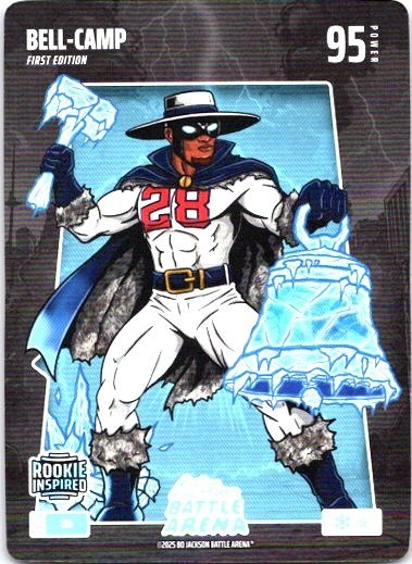 Bo Jackson Battle Arena Bell-Camp 1st Edition RC Base Ice #114