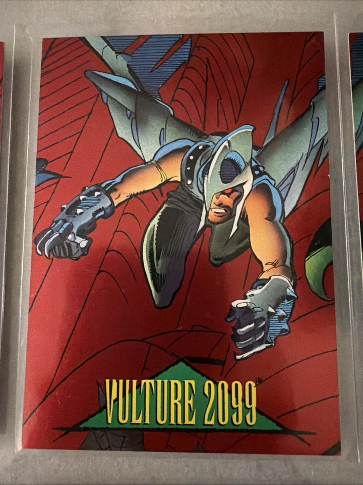 1993 Marvel Universe Insert Red Foil 2099 Complete Set 1-9 SkyBox NM - Image 4 of 4