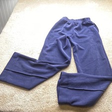 A New Day Blue Wide Leg Trousers Elastic High Waist Pleated Pants Womens XS