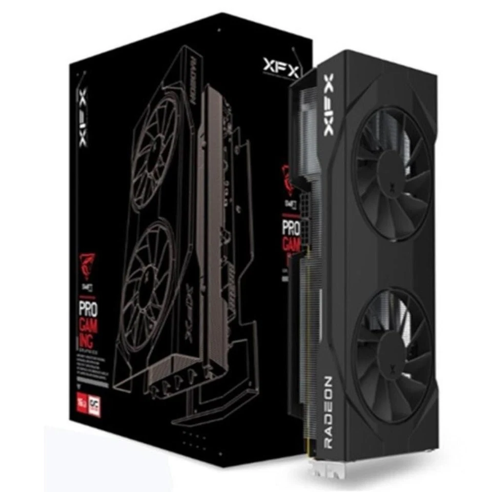 XFX Radeon Swift RX 9070 OC Dual Fan 16GB GDDR6 Gaming Edition Graphics Card - image 1 of 4