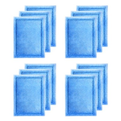 12 Pcs Aquarium Filter Cartridge,with Aqua-Tech 10-20 Gallon Power Filters, F...