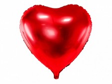 Palloncino Foil A Forma Di Cuore Colore Rosso Addobbi Decorazione Festa – Partyeballoon - Foto 6