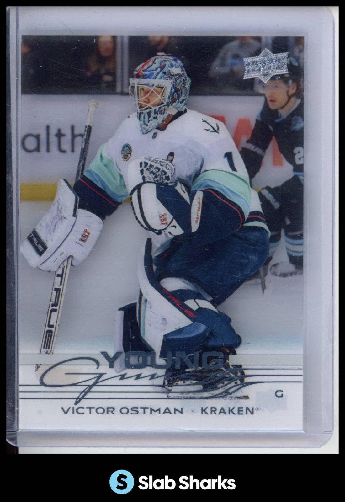 2025 UPPER DECK SERIES 1 #245 VICTOR OSTMAN CLEAR CUT YOUNG GUNS RC ROOKIE