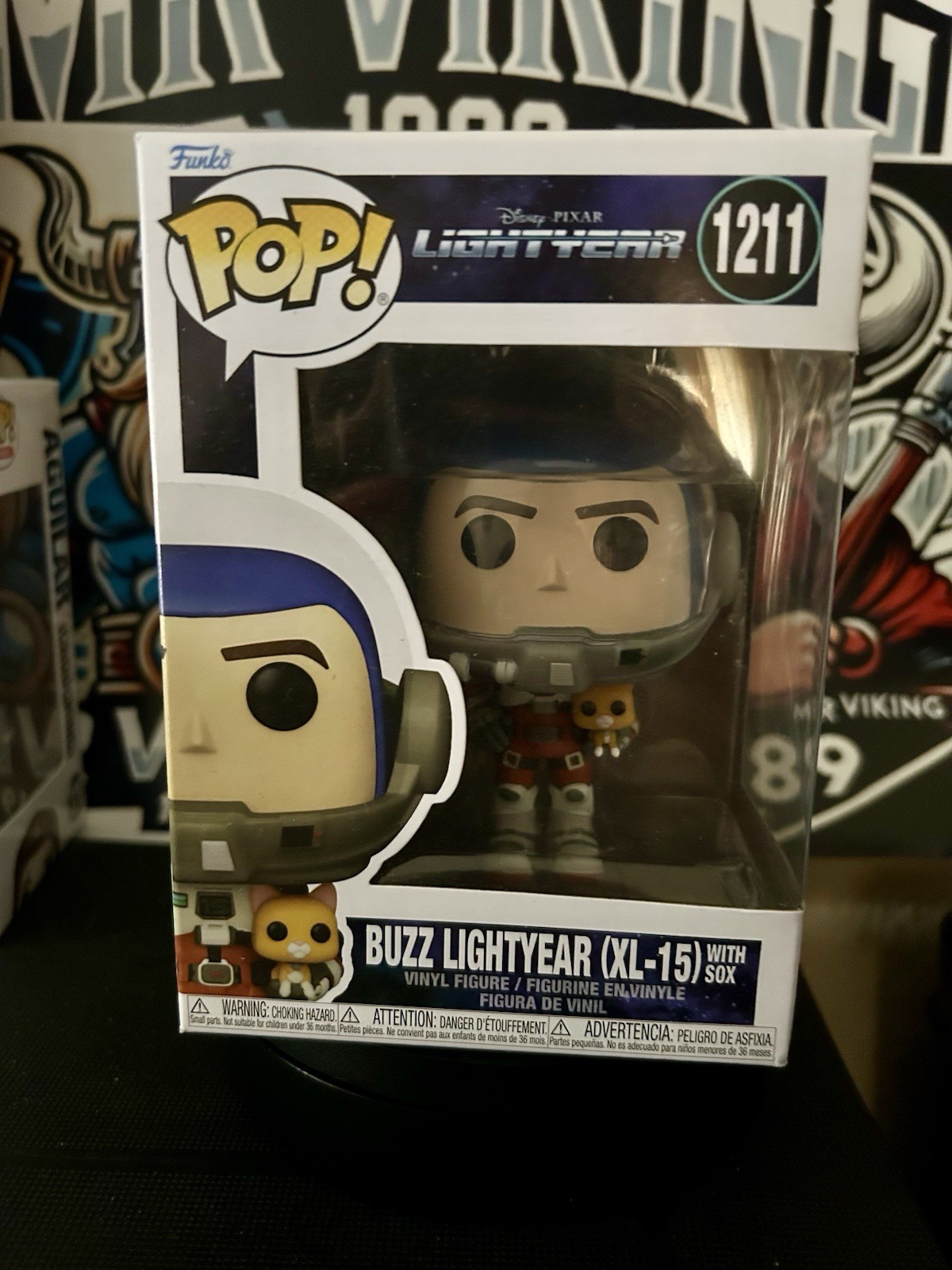 Lightyear 1211 Buzz Lightyear (XL-15) With Sox Funko Pop