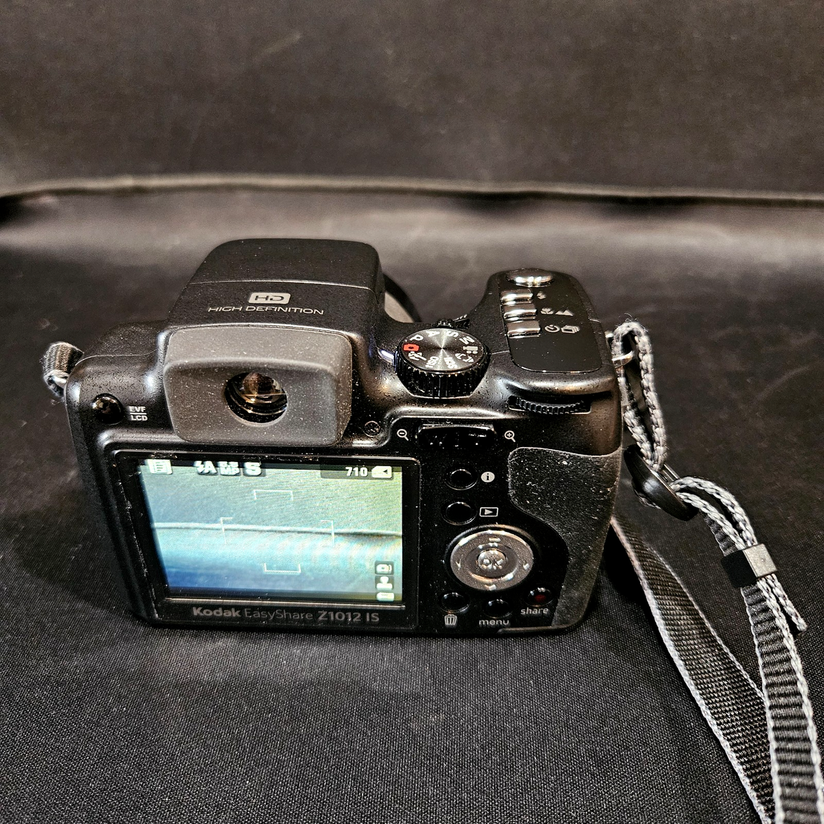 Kodak EasyShare Z1012 IS 10.1MP Digital Camera - Black for sale