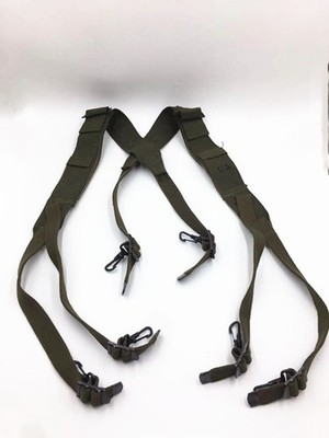 US Army Korean War M1945 Combat Field Pack Suspenders Shoulder