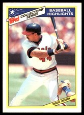 Reggie Jackson 1987 Topps Woolworth Baseball Highlights #4 Angels MLB READ