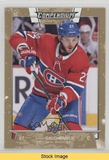 2017-18 Upper Deck Compendium Gold Alex Galchenyuk #716 READ 0zu