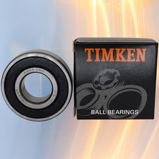 2PACK TIMKEN 6203-2RS 17X40X12MM Double Rubber Sealed Bearings 6203RS