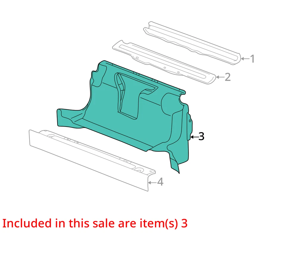 Oldsmobile Pontiac Alero Grand Am 1999-2005 deflector ASM Rad Air *negro 22616634 Foto 3 de 4
