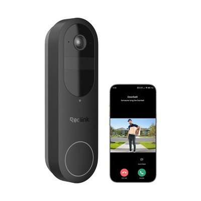 Reolink Video Doorbell 2K WLAN Türklingel Kamera 4MP 2,4/5 GHz