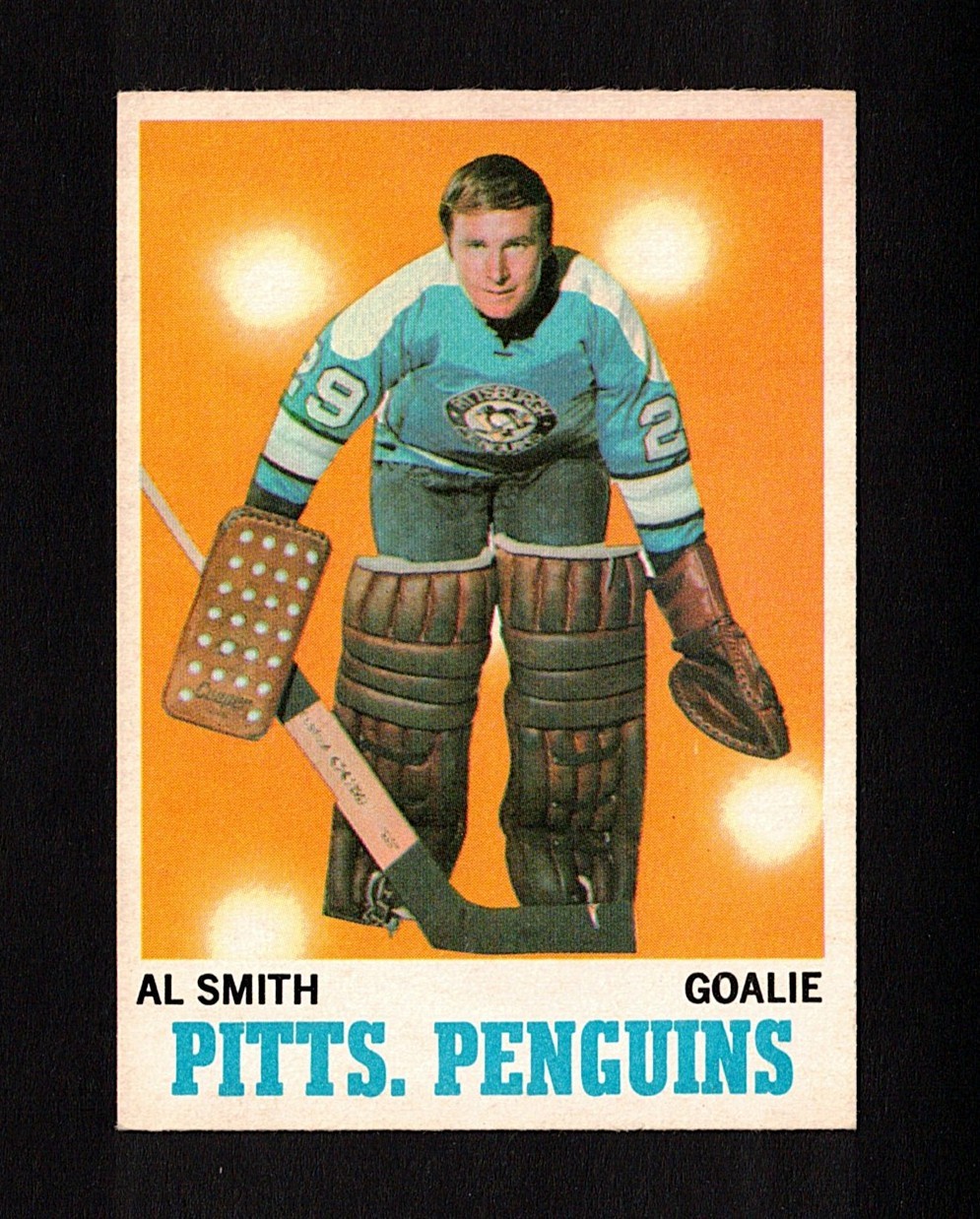 1970-71 AL SMITH #87 ROOKIE NM OPC 491 Pro Games GOALIE Star NHL Hockey Card RC