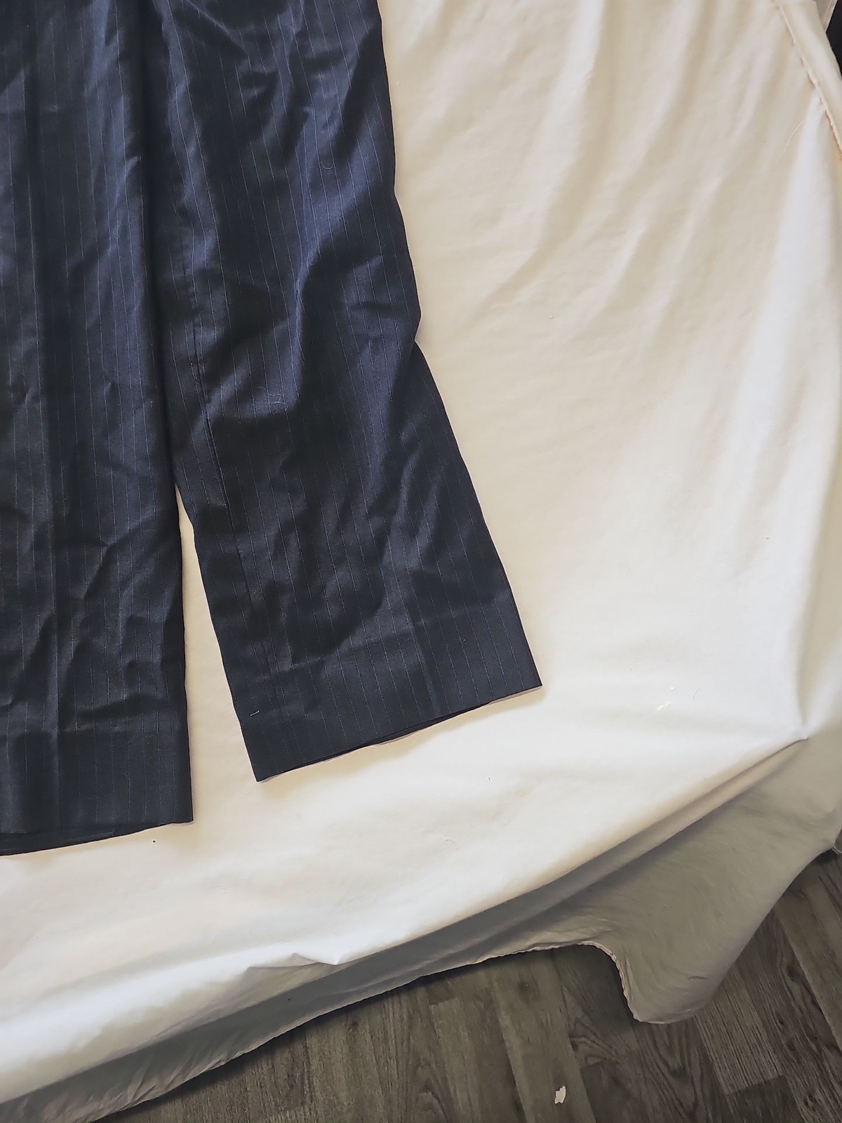 Bespoke J. NAGAE Tailored Pinstripe Trousers - 2006 Vintage  420 image 3