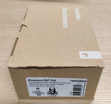 Honeywell Braukmann Druckminderer mit Klarsicht-Siebtasse    D06F-3/4A