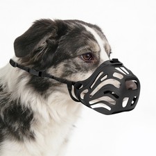 Soft Breathable Dog Muzzle, 7.5-10kg Dog Muzzle Preventing Chewing and Biting