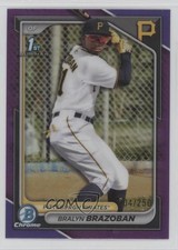 2024 Bowman Chrome Prospects Purple Refractor /250 Bralyn Brazoban #BCP-224 0r6k