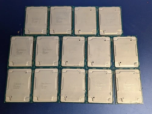 *Lot of 14* Intel Xeon Gold 6138 SR3B5 2GHz 20-Cores LGA 3647 CPU Processor