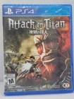 Attack on Titan PS4 Complete CIB Tested & Working