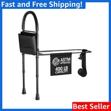 Reliable Adjustable Bed Rails for Seniors - Storage Bag Included for Convenience