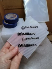 120 Pack Trading Card Shipping Protectors 3.5'' x 4.5'' Plastic Card Protect