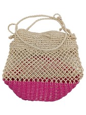 Esprit Borsa a Sacca Donna Paglia Beige Bohemien