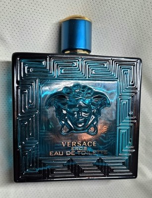 Authentic Versace Eros Eau De Toilette Cologne *Empty Bottle* 200 ml 6.7 Fl Oz