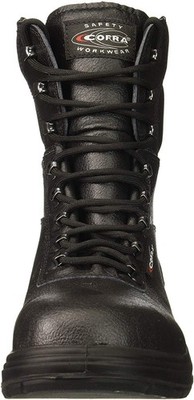 Cofra, 82020-000, Stivali di sicurezza Asfalto S2 P HRO stivali da lavoro HI per Asphaltierer, dimensione strada 41, nero