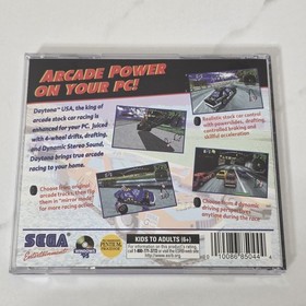 Daytona USA PC Game 1995 Sega Sports Car Racing Promotional Disc