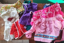 LOTTO VESTITI BAMBOLE FURGA VITTORIA VALENTINA SUSANNA? ORIGINALI E ARTIGIANALI