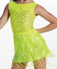 Dance Pre-Owned Costume Weissman 17884 Intermedium Child IC Dress Tap Jazz