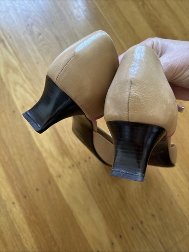RARE Vintage 90s Prada Heels Size 39 Made In Italy - Picture 4 of 8
