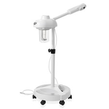 Professional Salon Spa Ionic Ozone Facial Steamer Rolling Base Beauty Equipment