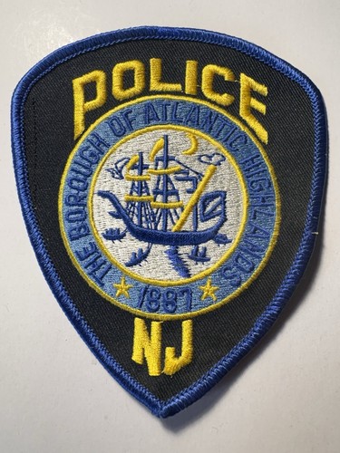 Atlantic Highlands New Jersey Police Patch