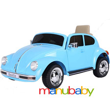 VOLKSWAGEN BEETLE / MAGGIOLINO: auto elettrica 12V per bambini con radiocomando
