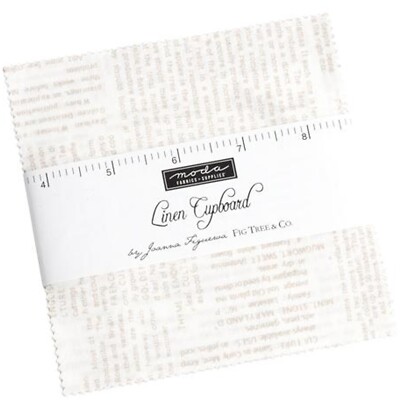 Linen Cupboard Charm Pack by Fig Tree & Co. for Moda Fabrics