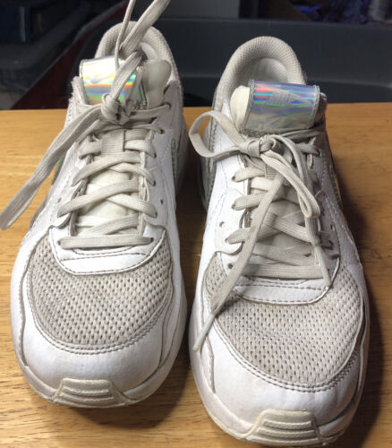 Women Nike Air Max Excee Running Shoes Sneakers Size 6 White Silver DJ6001-100 - Picture 3 of 7